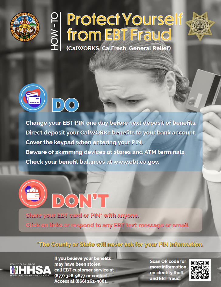 Protection from EBT Fraud – LA MAESTRA COMMUNITY HEALTH CENTERS